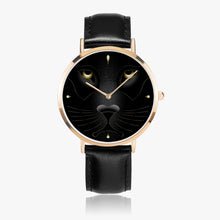 Load image into Gallery viewer, Ultra-Thin Leather Strap Quartz Watch (Rose Gold)