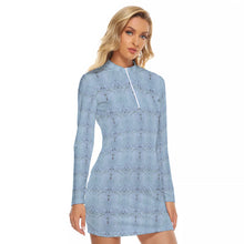 將圖片載入圖庫檢視器 Zip Front Tight Dress