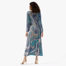 Charger l'image dans la galerie, Women’s Long-Sleeve One-piece Dress