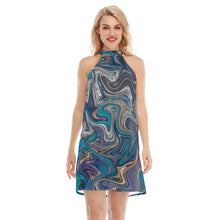 Load image into Gallery viewer, Dress With Neck Tie