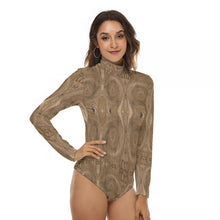 將圖片載入圖庫檢視器 Stretchy Turtleneck Long Sleeve Bodysuit