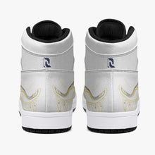 Load image into Gallery viewer, High-Top Leather Sneakers - White / Black