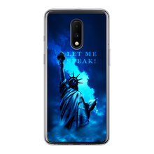 Load image into Gallery viewer, Lady Liberty Back Printed Transparent Soft Phone Case