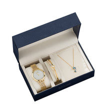 Load image into Gallery viewer, Watch & Jewelry Set For Women (Earrings, Ring, Necklace, Bracelet)