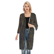 Load image into Gallery viewer, V-neck Mesh T-shirt