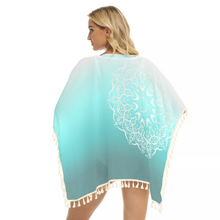Load image into Gallery viewer, Square Fringed Shawl