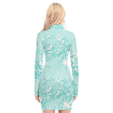 Load image into Gallery viewer, Waist Hollow Hip Dress