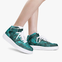 Load image into Gallery viewer, High-Top Leather Sports Sneakers