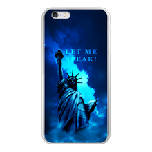 Load image into Gallery viewer, Lady Liberty Back Printed Transparent Soft Phone Case