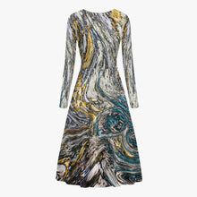 Charger l'image dans la galerie, Women’s Long-Sleeve One-piece Dress