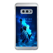 Load image into Gallery viewer, Lady Liberty Back Printed Transparent Hard Phone Case