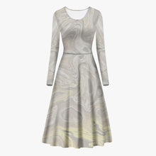 Charger l'image dans la galerie, Women’s Long-Sleeve One-piece Dress