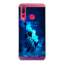 Load image into Gallery viewer, Lady Liberty Back Printed Transparent Hard Phone Case