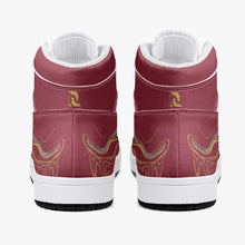 Load image into Gallery viewer, High-Top Leather Sneakers - White / Black