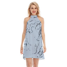 Load image into Gallery viewer, Dress With Neck Tie