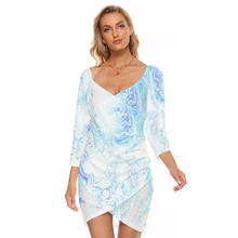 Load image into Gallery viewer, Off-shoulder Long Sleeve Dress