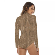 將圖片載入圖庫檢視器 Stretchy Turtleneck Long Sleeve Bodysuit