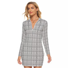 Load image into Gallery viewer, Zip Front Tight Dress