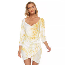 將圖片載入圖庫檢視器 Off-shoulder Long Sleeve Dress