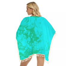 Load image into Gallery viewer, Square Fringed Shawl