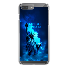 Load image into Gallery viewer, Lady Liberty Back Printed Transparent Hard Phone Case