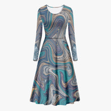 Charger l'image dans la galerie, Women’s Long-Sleeve One-piece Dress