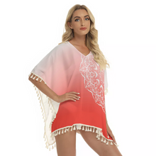 Load image into Gallery viewer, Square Fringed Shawl