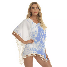 Carregar imagem no visualizador da galeria, Square Fringed Shawl