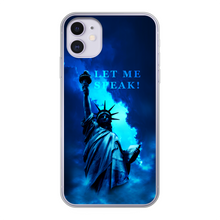 Load image into Gallery viewer, Lady Liberty Back Printed Transparent Soft Phone Case