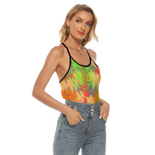 Load image into Gallery viewer, Criss-Cross Open Back Tank Top