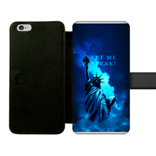 Load image into Gallery viewer, Lady Liberty Front Printed Wallet Cases