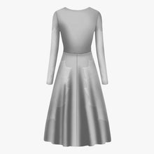 Load image into Gallery viewer, Women’s Long-Sleeve One-piece Dress