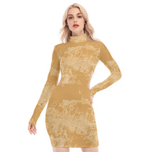 Load image into Gallery viewer, Waist Hollow Hip Dress