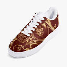 Load image into Gallery viewer, Low-Top Leather Sports Sneakers