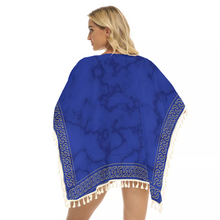 Cargar imagen en el visor de la galería, Square Fringed Shawl