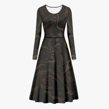 Charger l'image dans la galerie, Women’s Long-Sleeve One-piece Dress