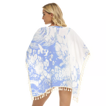 Carregar imagem no visualizador da galeria, Square Fringed Shawl