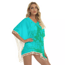 Load image into Gallery viewer, Square Fringed Shawl