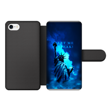 Load image into Gallery viewer, Lady Liberty Front Printed Wallet Cases