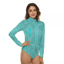 Cargar imagen en el visor de la galería, Stretchy Turtleneck Long Sleeve Bodysuit