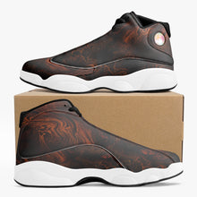 Load image into Gallery viewer, High-Top Leather Basketball Sneakers - Black