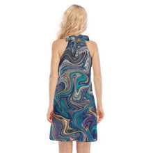 Load image into Gallery viewer, Dress With Neck Tie