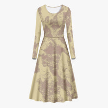 Charger l'image dans la galerie, Women’s Long-Sleeve One-piece Dress