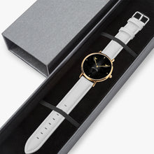 Load image into Gallery viewer, Ultra-Thin Leather Strap Quartz Watch (Rose Gold)