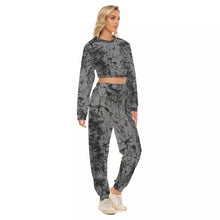 Load image into Gallery viewer, Crop Sweatshirt Suit