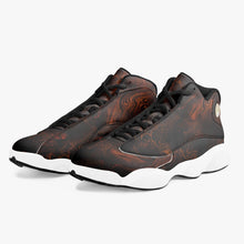 Load image into Gallery viewer, High-Top Leather Basketball Sneakers - Black