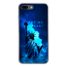 Load image into Gallery viewer, Lady Liberty Back Printed Transparent Soft Phone Case