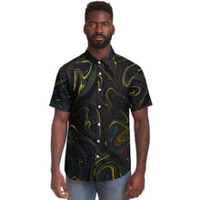 Cargar imagen en el visor de la galería, Short Sleeve Button Down Shirt