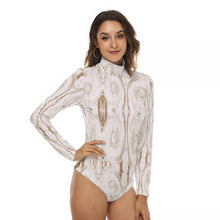 將圖片載入圖庫檢視器 Stretchy Turtleneck Long Sleeve Bodysuit