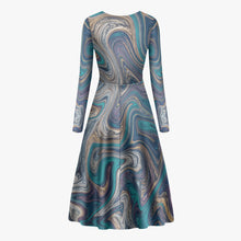 Charger l'image dans la galerie, Women’s Long-Sleeve One-piece Dress